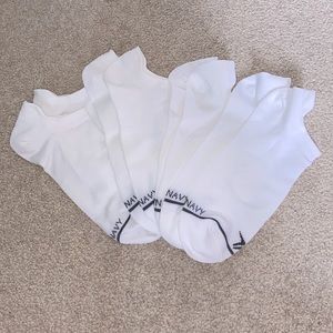 Old Navy Ankle White Athletic Women’s Socks (OS)